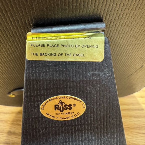 Vintage Baby Frames Russ Berrie 1990s coquette bow and baby carriage - Picture 6 of 8